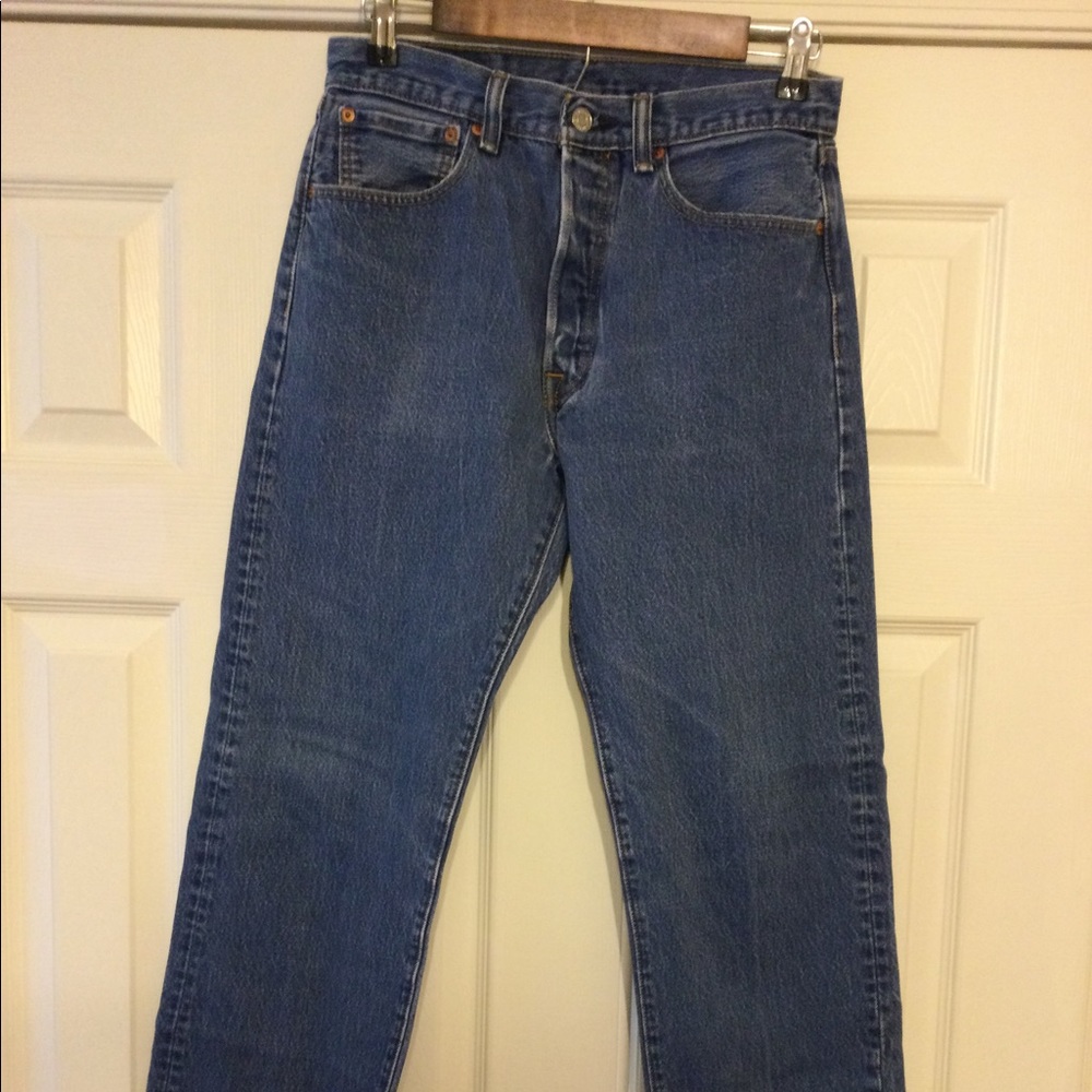 Levi 501 Button Fly 30”x30” Jeans